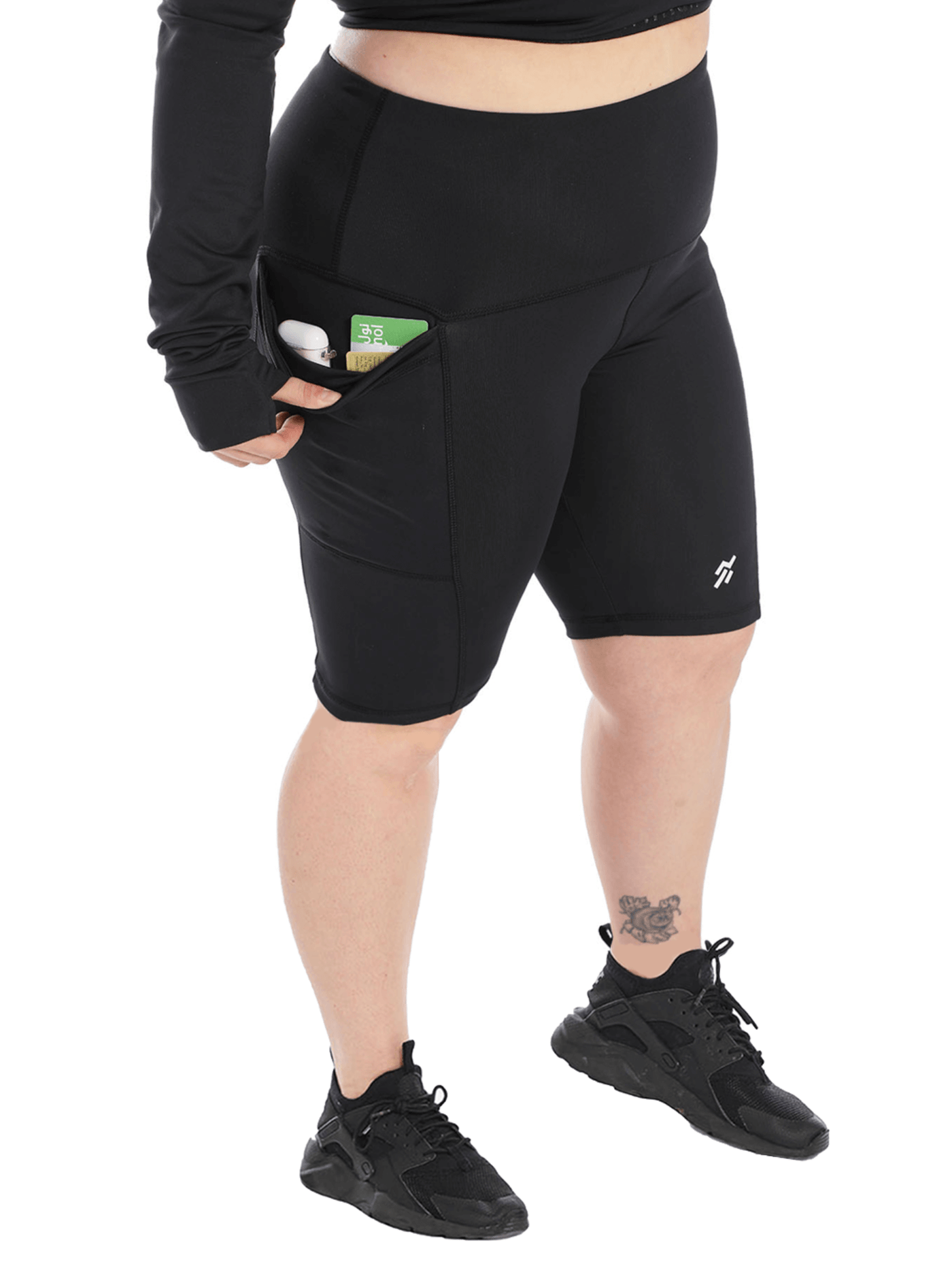 Shorts with Pocket with Cards Slot and/or Airpods Slot